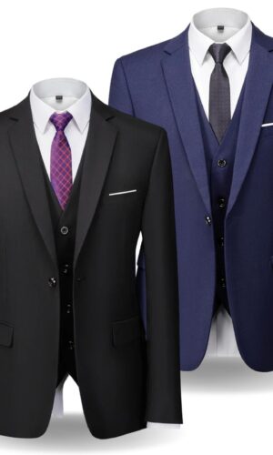 Kit 2 Ternos Masculino Slim