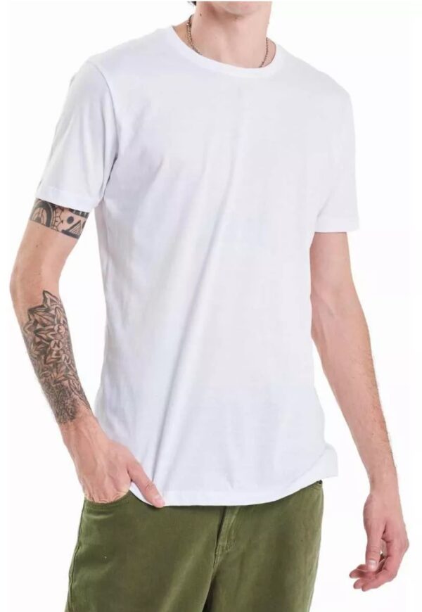 Camiseta Dry Fit Masculina Branca Ultraflex Jordhan - Imagem 2