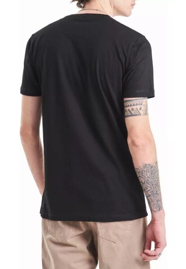 Camiseta Masculina Dry Fit Preta UltraFlex Proteção UV Jordhan - Imagem 3