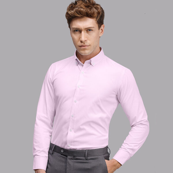 Camisa Social Masculina Manga Longa Jordhan - Imagem 7