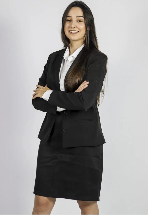 Blazer Slim Feminino Two Way Preto Jordhan - Imagem 4