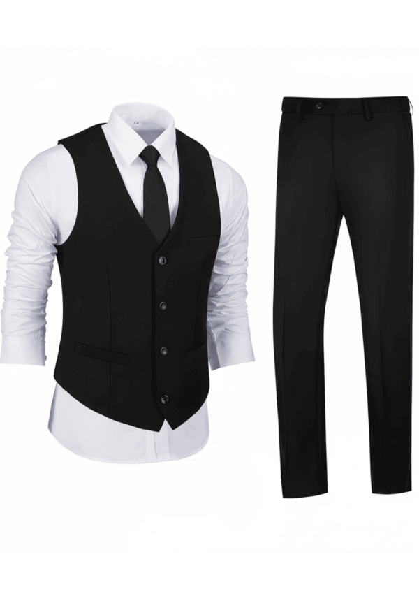 Camisa | Colete | Calça Alfaiataria | Combo Social Masculino - Imagem 7