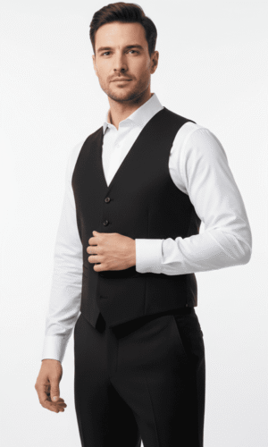 Camisa | Colete | Calça Alfaiataria | Combo Social Masculino