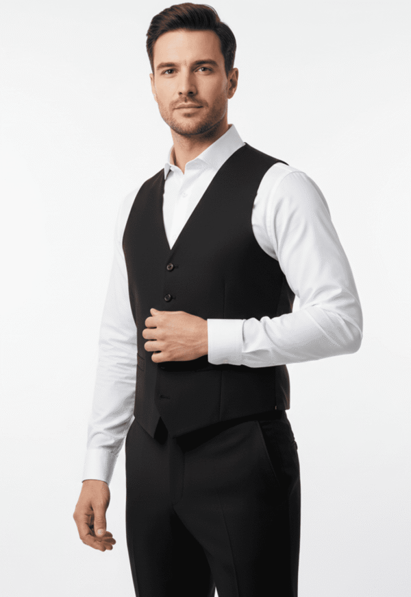Camisa | Colete | Calça Alfaiataria | Combo Social Masculino