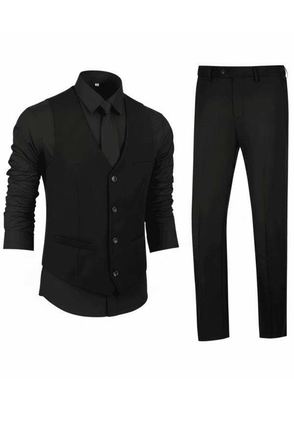Camisa | Colete | Calça Alfaiataria | Combo Social Masculino - Imagem 2