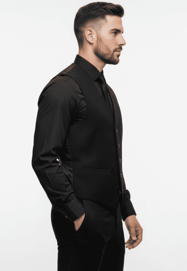 Camisa | Colete | Calça Alfaiataria | Combo Social Masculino - Imagem 6